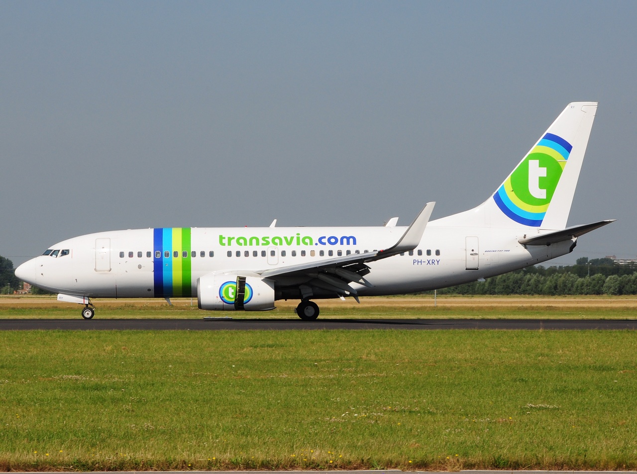 PH-XRY - 737-7K2(WL) - Transavia - AMS - 19-07-2016