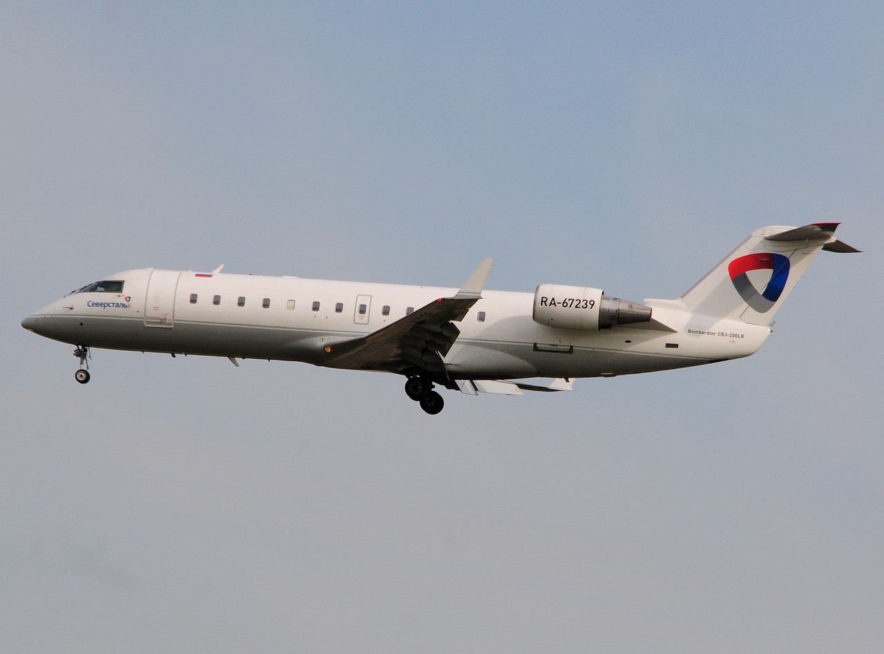 RA-67239 - CRJ-200-ER - Severstal - SVO - 02-06-2016