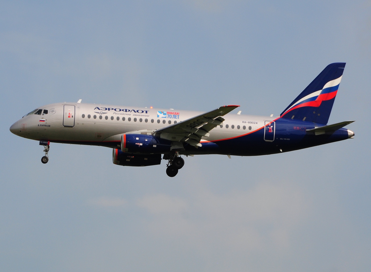 RA-89024 - Superjet 100-95B - Aeroflot _ Russian Airlines - SVO - 02-06-2016