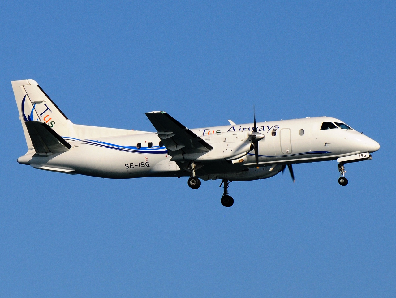 SE-ISG - Saab 340B - Tus Airways - LCA - 19-08-2016