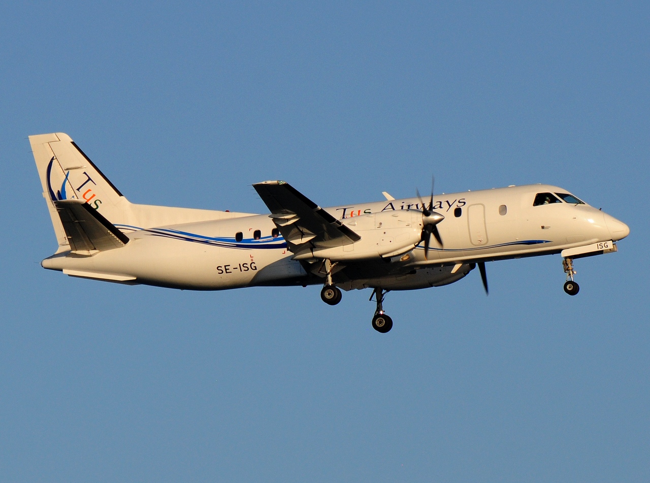 SE-ISG - Saab 340B - Tus Airways - LCA - 21-08-2016