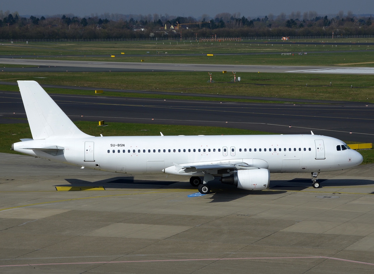 SU-BSN - A320-214 - Air Cairo - DUS - 02-04-2016