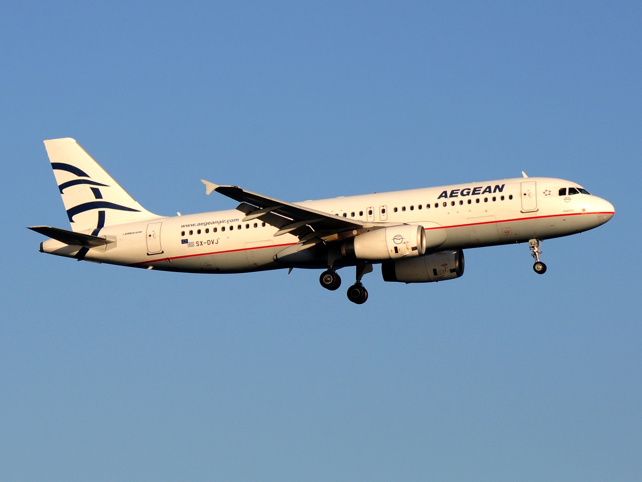 SX-DVJ - A320-232 - Aegean Airlines - LCA - 19-08-2016