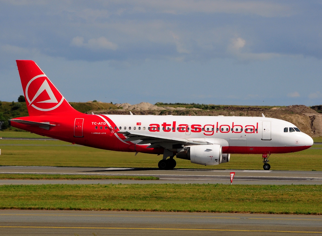 TC-ATD - A319-112 - AtlasGlobal - CPH - 26-06-2016