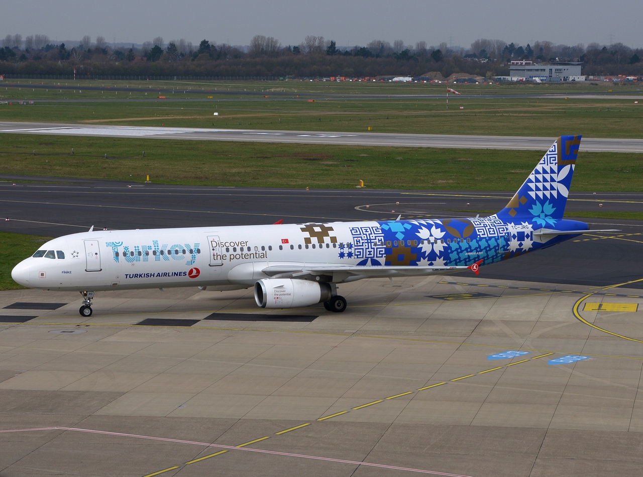 TC-JRG - A321-231 - Turkish Airlines - DUS - 02-04-2016