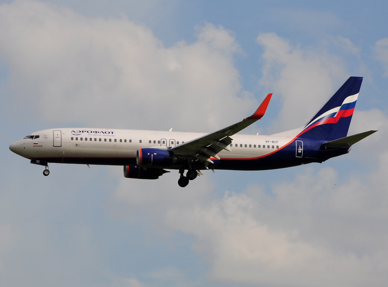 VP-BCF - 737-8LJ(WL) - Aeroflot _ Russian Airlines - SVO - 02-06-2016