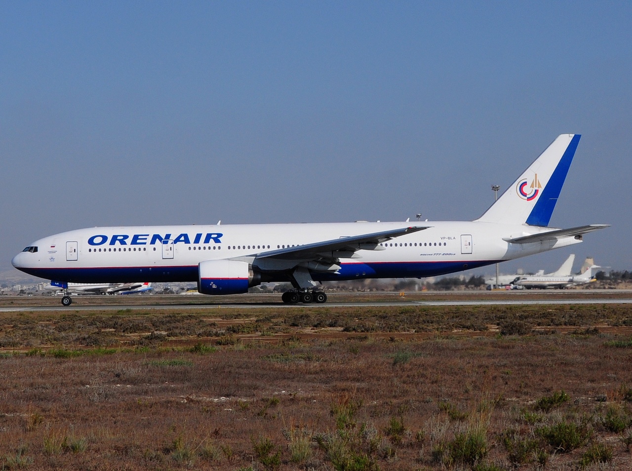 VP-BLA - 777-2Q8(ER) - Orenair (Orenburg Airlines) - LCA - 19-08-2016