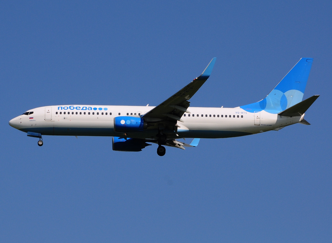 VQ-BTS - 737-8FZ(WL) - Pobeda - VKO - 04-06-2016