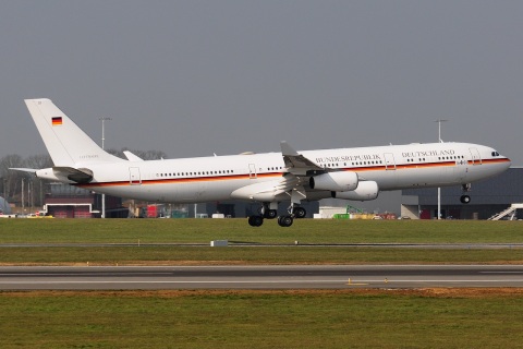16+01 - A340-313E - German Air Force (Luftwaffe) - LGG - 10-03-2016