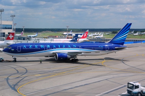 4K-AZ81 - 767-32LER - AZAL Azerbaijan Airlines - DME - 08-06-2016