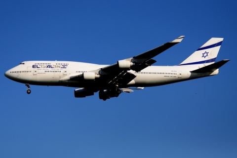 4X-ELH - 747-412 - El Al Israel Airlines - BKK - 11-11-2016