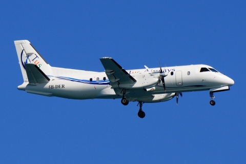 5B-DER - Saab 340B - Tus Airways - LCA - 21-08-2016