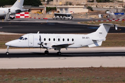 9H-AFI - Beech 1900D- - Medavia _ Mediterranean Aviation - MLA - 24-08-2016