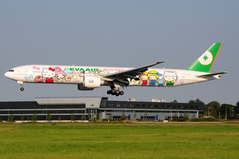 B-16703 - 777-35E(ER) - EVA Air - AMS - 19-07-2016