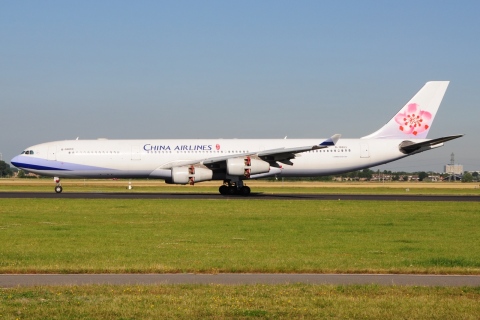 B-18803 - A340-313 - China Airlines - AMS - 19-07-2016