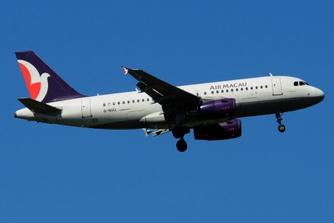 B-MAL - A319-132 - Air Macau - BKK - 12-11-2016