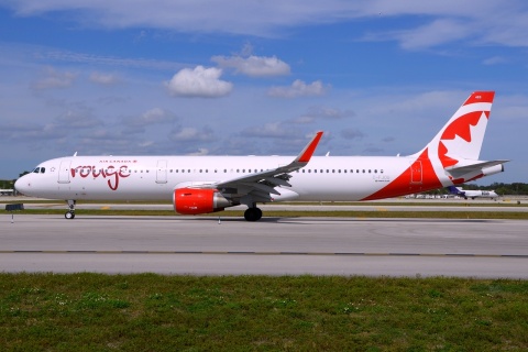 C-FJOU - A321-211(WL) - Air Canada Rouge - FLL - 30-01-2016