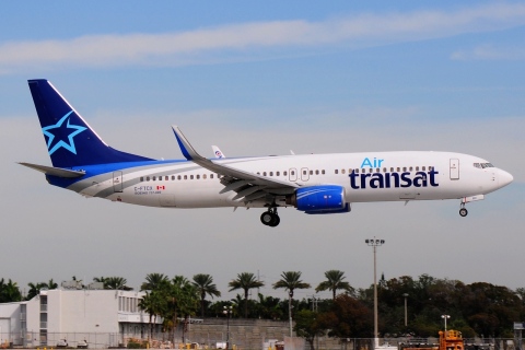 C-FTCX - 737-8AS(WL) - Air Transat - FLL - 30-01-2016
