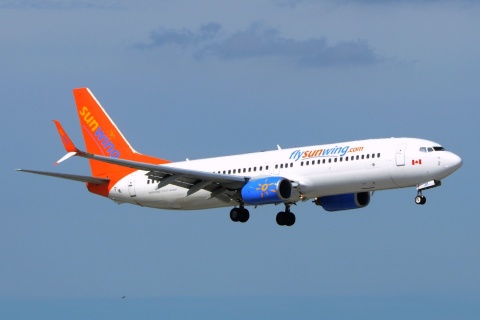 C-FTJH - 737-8BK(WL) - Sunwing Airlines - FLL - 30-01-2016