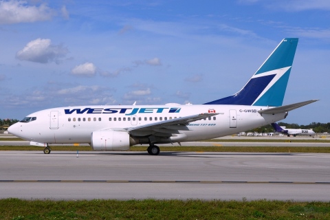 C-GWSB - 737-6CT - WestJet - FLL - 30-01-2016