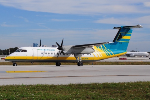 C6-BFH - DHC-8-311 - Bahamasair - FLL - 30-01-2016