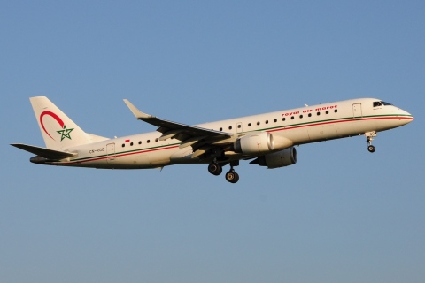 CN-RGO - ERJ-190AR (ERJ-190-100 IGW) - Royal Air Maroc - BRU - 06-08-2016