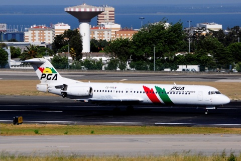 CS-TPD - Fokker 100 - Portugalia - LIS - 22-06-2016