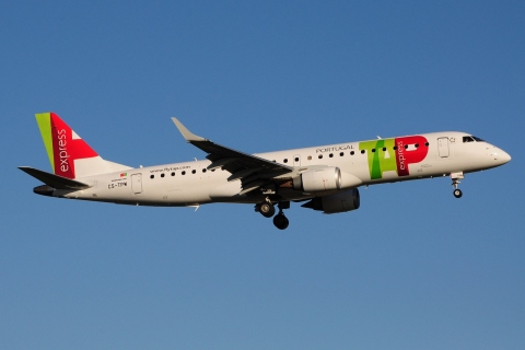 CS-TPW - ERJ-190LR (ERJ-190-100 LR) - TAP Express - LIS - 21-06-2016