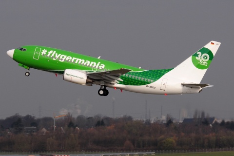 D-AGER - 737-75B - Germania - DUS - 02-04-2016