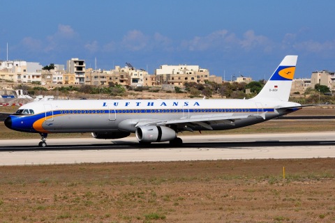 D-AIDV - A321-231 - Lufthansa - MLA - 24-08-2016
