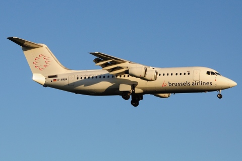 D-AWBA - BAe 146-300 - Brussels Airlines - BRU - 06-08-2016
