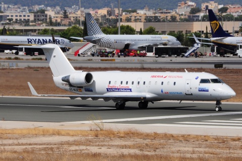 EC-MJE - CRJ-200ER - Iberia Regional - PMI - 30-08-2016