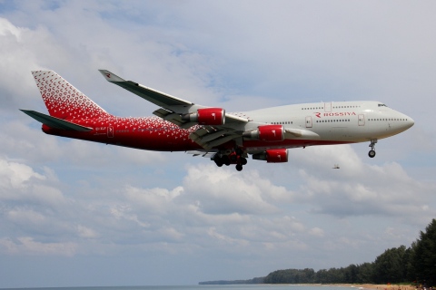 EI-XLF - 747-446 - Rossiya _ Russian Airlines - HKT - 16-11-2016