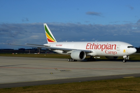 ET-ARK - 777-F60 - Ethiopian Airlines - LGG - 28-03-2016