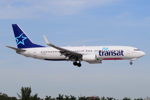 F-GZHA - 737-8GJ(WL) - Air Transat - FLL - 30-01-2016