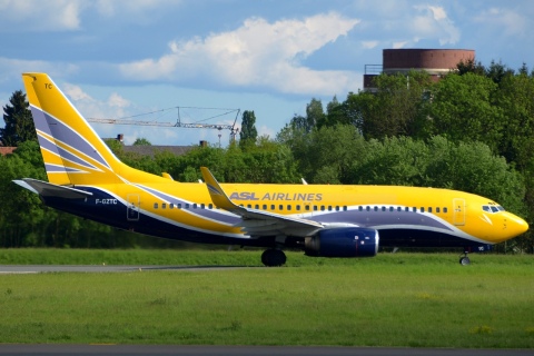 F-GZTC - 737-73V(WL) - ASL Airlines France - CRL - 26-05-2016