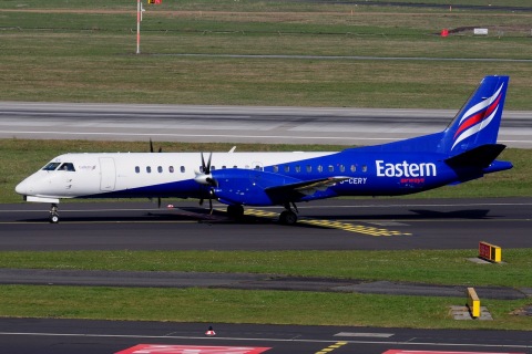 G-CERY - Saab 2000 - Eastern Airways - DUS - 02-04-2016