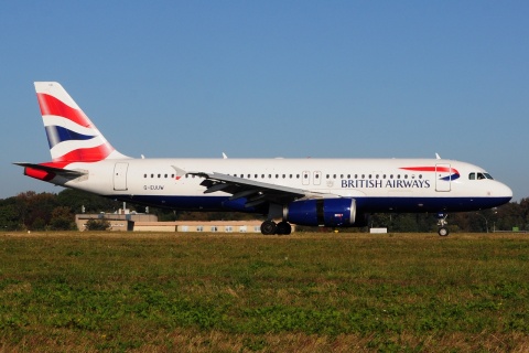 G-EUUW - A320-232 - British Airways - LUX - 16-10-2016
