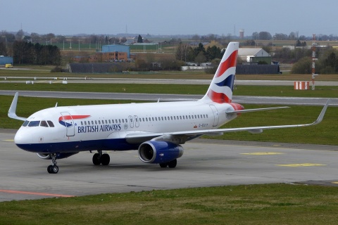 G-EUYY - A320-232(WL) - British Airways - LGG - 29-03-2016
