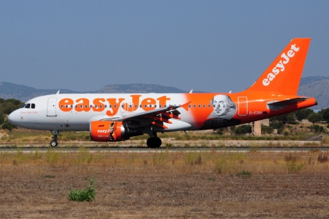 G-EZBI - A319-111 - easyJet - PMI - 28-08-2016