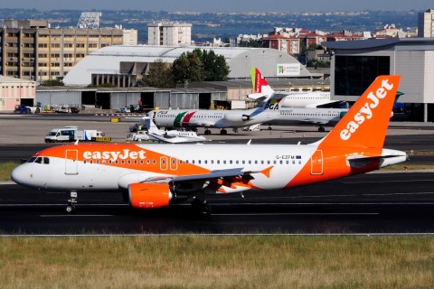 G-EZFM - A319-111 - easyJet - LIS - 21-06-2016