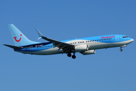G-FDZY - 737-8K5(WL) - Thomson Airways - LCA - 21-08-2016