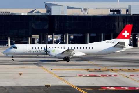 HB-IZB - Saab 2000 - SkyWork Airlines - PMI - 24-07-2016
