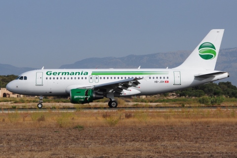 HB-JOH - A319-112 - Germania Flug - PMI - 29-08-2016