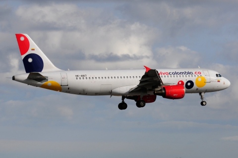 HK-4817 - A320-214 - Viva Air Colombia - MIA - 31-01-2016