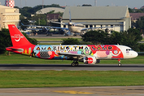 HS-ABD - A320-216 - Thai AirAsia - DMK - 17-11-2016