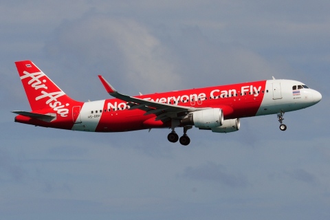 HS-BBH - A320-216(WL) - Thai AirAsia - HKT - 14-11-2016