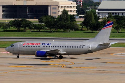 HS-BRK - 737-3Z0 - Orient Thai Airlines - DMK - 17-11-2016