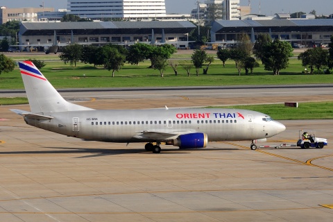 HS-BRK - 737-3Z0 - Orient Thai Airlines - DMK - 17-11-2016b