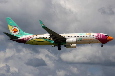 HS-DBQ - 737-86J(WL) - Nok Air - HKT - 15-11-2016